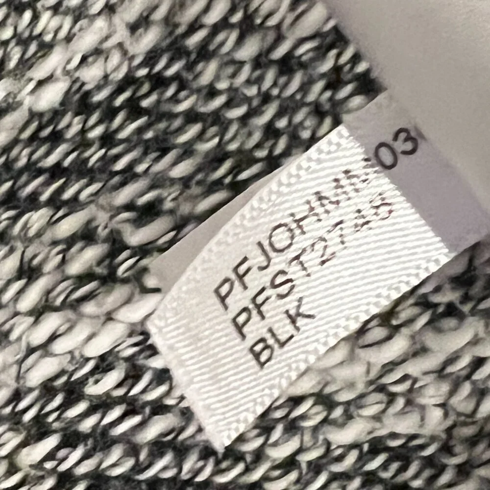 Calvin Klein Performance Gray Cowl Neck Pullover Sweater Crossover front Size XL